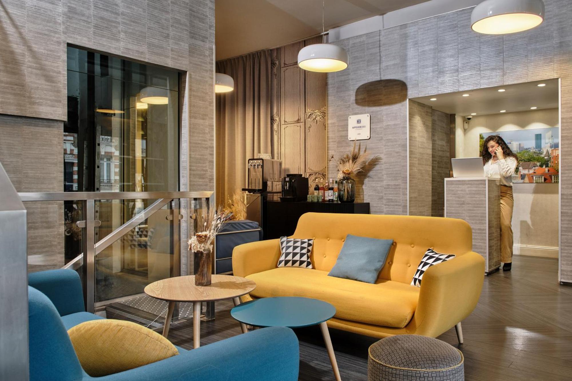 Hotel Atrium By Happyculture Suresnes Exterior photo
